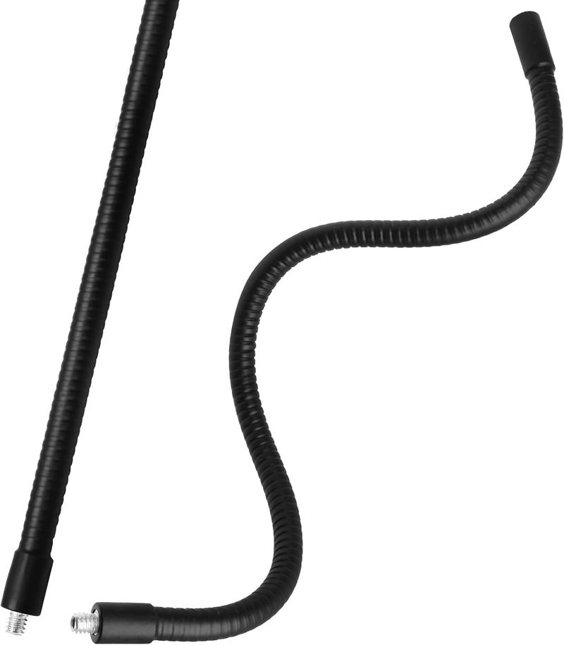 Opfiue 16" Gooseneck Tube Extension Holder,1/4"-20 Female to Male Thread Metal Universal Hose Flexible Arm for Phone Action Camera Microphone(2 PCS) - Image 2